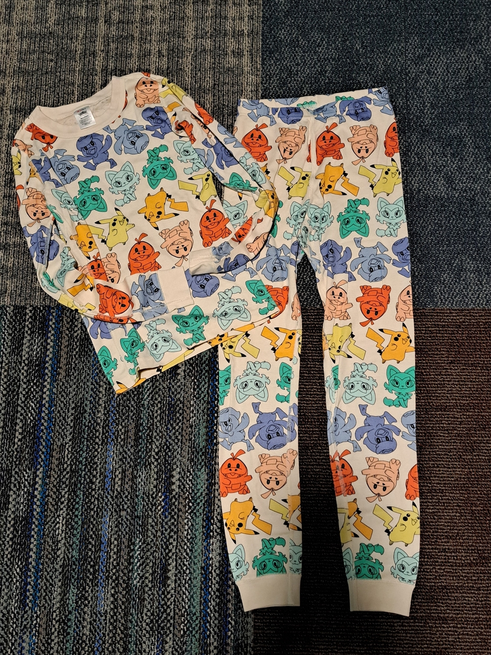 Hanna Anderson Pokemon Pajama Set - Long Sleeve Top & Pants
